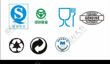 食品环保标志图片