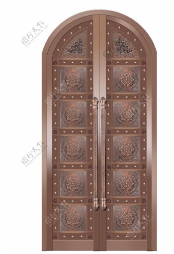 铜金属门设计图片