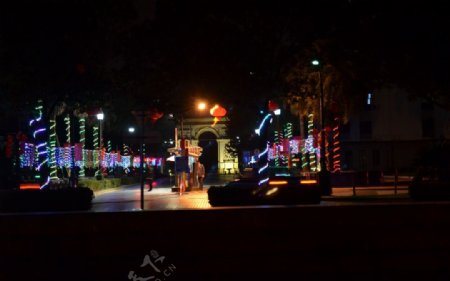 上海康城2014十一夜景图片