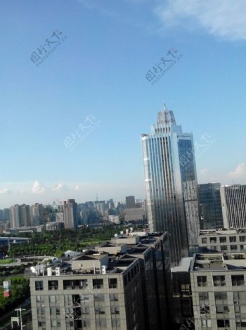 南京河西鸟瞰建筑图片