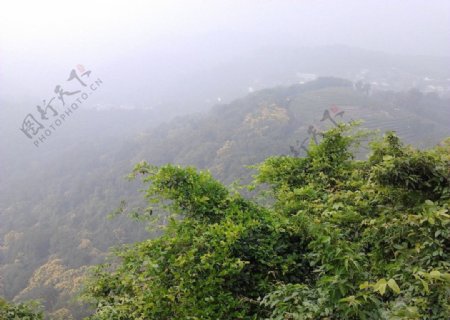 西湖南山峰图片