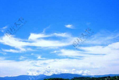 高清天空白云图片