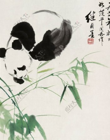 刘继卣熊猫图片