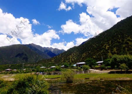 西藏川藏线自然风景图片
