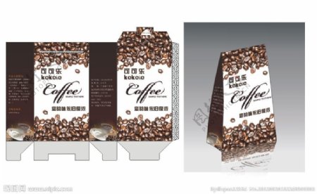 咖啡包装设计效果图片