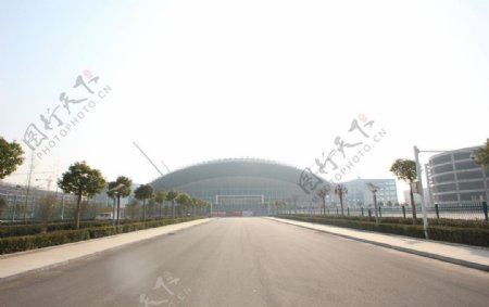 禹州体育馆远景图片