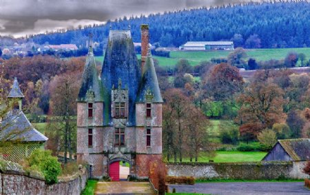童话城堡高清摄影图片
