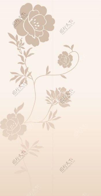 韩国素材底纹花纹图片
