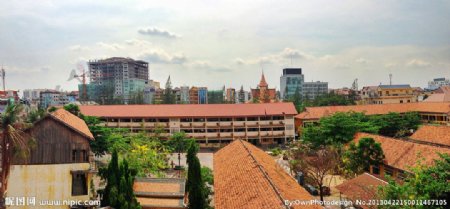 天气炎热的北术小学图片