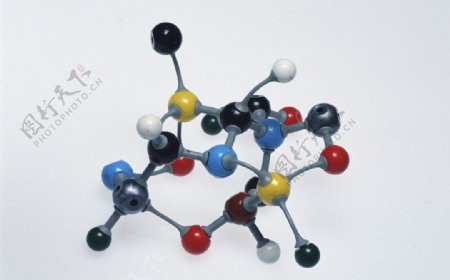 化学份子螺距型组合图片