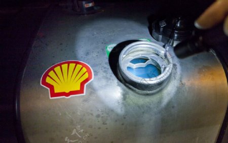 壳牌石油加油桶图片