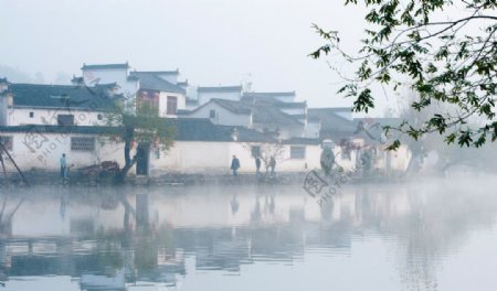 徽州古镇风景图片