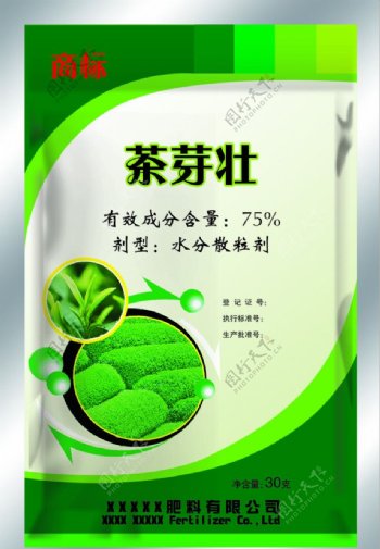 茶芽壮农药包装图片