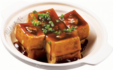 砂锅酿豆腐图片