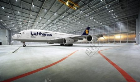 A380汉莎航空图片