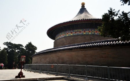 北京天坛公园回音壁图片