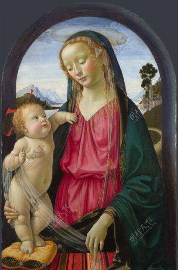 多米尼哥183季兰达圣母圣婴图片