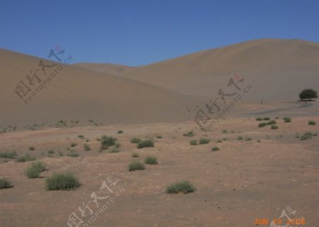 大漠戈壁图片