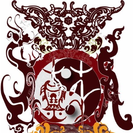 苏姓传统家族徽章图片