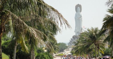 南海观音像图片