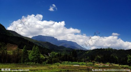 瓦屋山风光图片