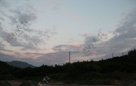 千岛湖的晨曦图片