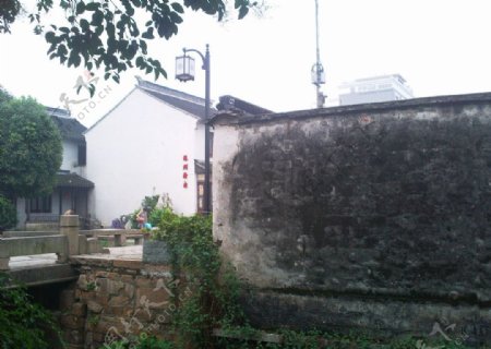 苏州古镇老街区老房子图片