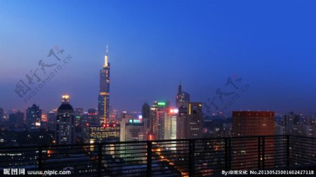 南京夜色图片