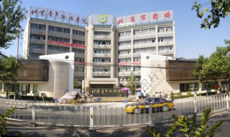 北京青年政治学院大门图片