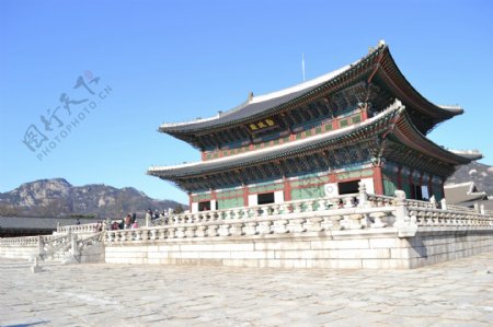 韩国勤政殿图片