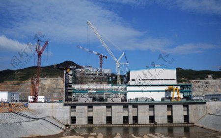 核电站前池图片