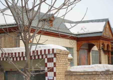 哈萨克的房子图片