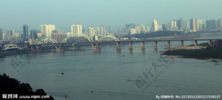 株洲湘江五桥风景图片