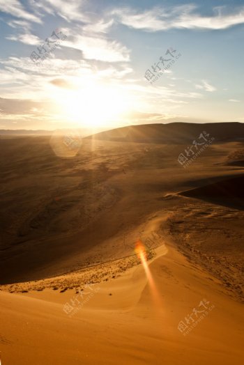 沙漠烈日图片