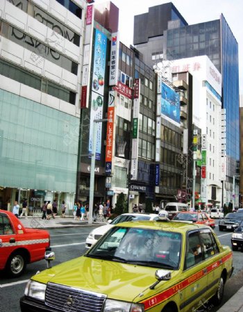 日本东京街头图片