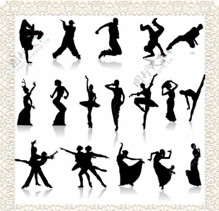 舞蹈人物素材图片