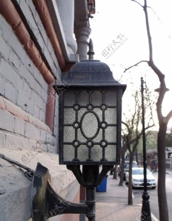 天津五大道之街灯图片