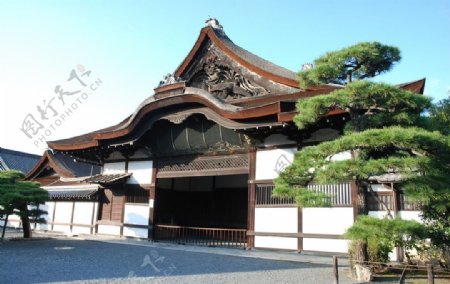 日式寺庙入口图片