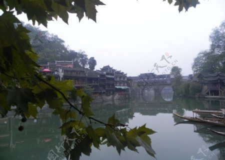 虹桥远景图片