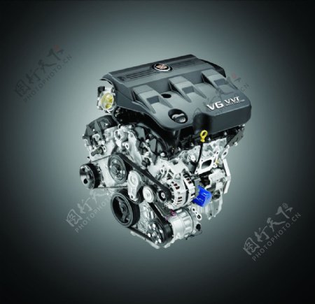 凯迪拉克全新SRX发动机图片