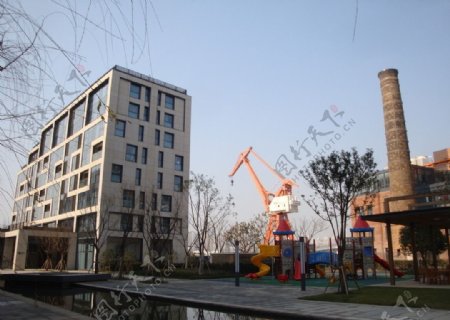 中国上海浦东世博村图片