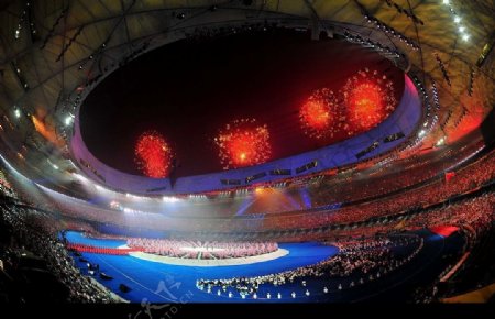 北京2008年残奥会隆重开幕图片