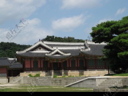韩国首尔昌德宫建筑图片