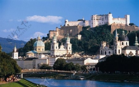 西欧城堡建筑图片