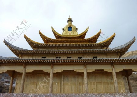藏族教塔图片