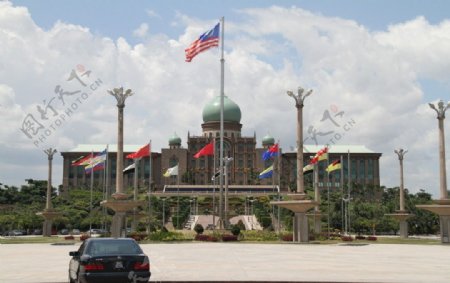 马来西亚最大的清真寺图片