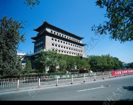 北京建筑天安门五星红旗大图图片