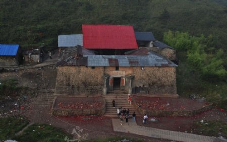 大丰山寺庙房子图片