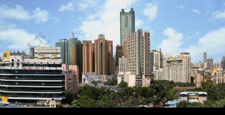 超高清晰深圳罗湖东门商业街图片