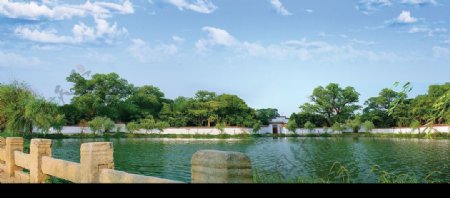 闻名海内外的八大山人纪念馆江西标志性建筑景观图片